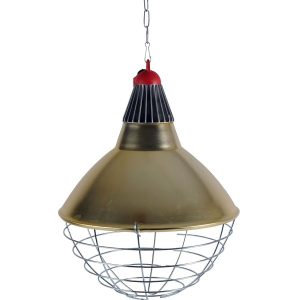 Lampa na infra žiarovku 30cm. s krytom a vypínačom.