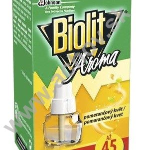 Biolit Aroma - náhradná náplň na 45 nocí, pomarančový kvet, 27ml