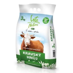 Kravský hnoj organické hnojivo