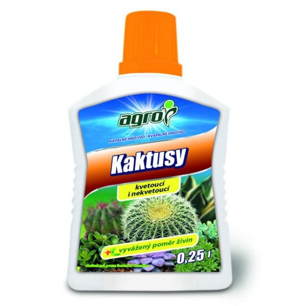 Agro Hnojivo kaktusy 0,25l.