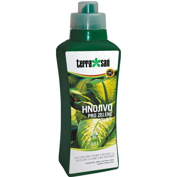 Terrasan hnojivo na palmy a zelené rastliny 0,5 l