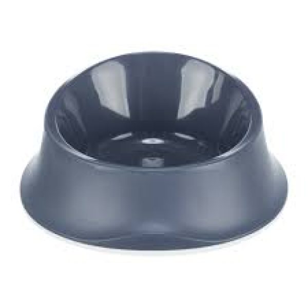 Miska plastová 0,35l/18cm. Tvarovaná, luxusná s gumou