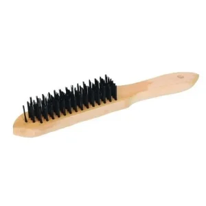 Oceľový kartáč-drevený 30cm 5radový