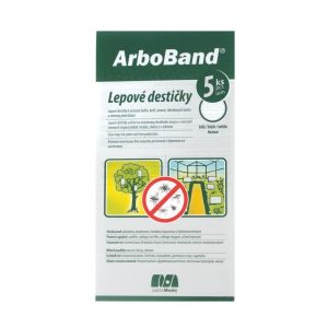 ArboBand biele lepové dosky 5 ks.