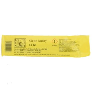 Sírne knoty 12ks.