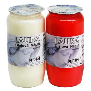 Olejová náplň s viečkom W3D Laura - 160g.