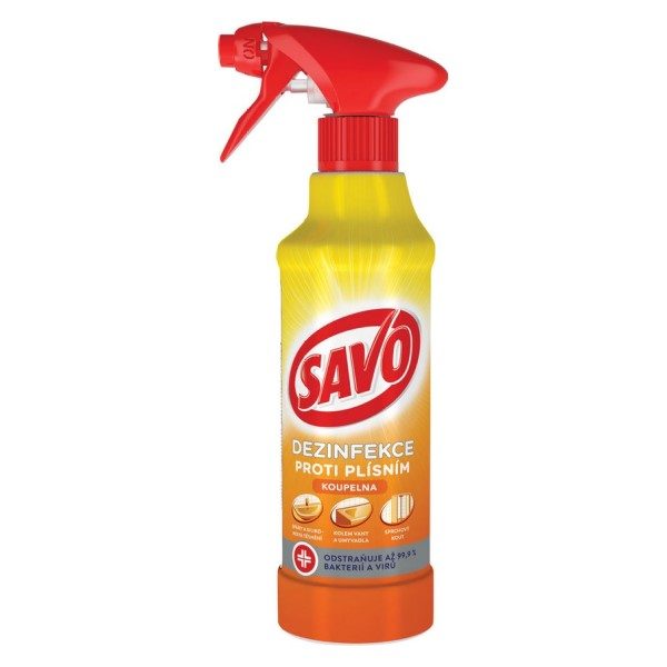 Savo 500 ml proti plesni kúpelňa mechanický rozprašovač